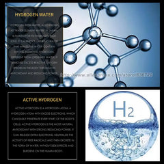 Up to 5000 PPB Hydrogen Water Bottle Generator IP67 waterproof design Performance  SPE+PEM Dual Chamber Technology
