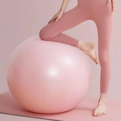 Yoga Ball With Air Pump Anti-slip Physical Therapy