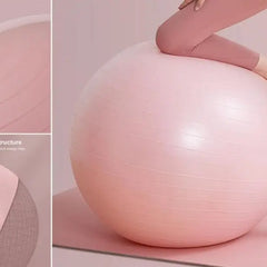 Yoga Ball With Air Pump Anti-slip Physical Therapy