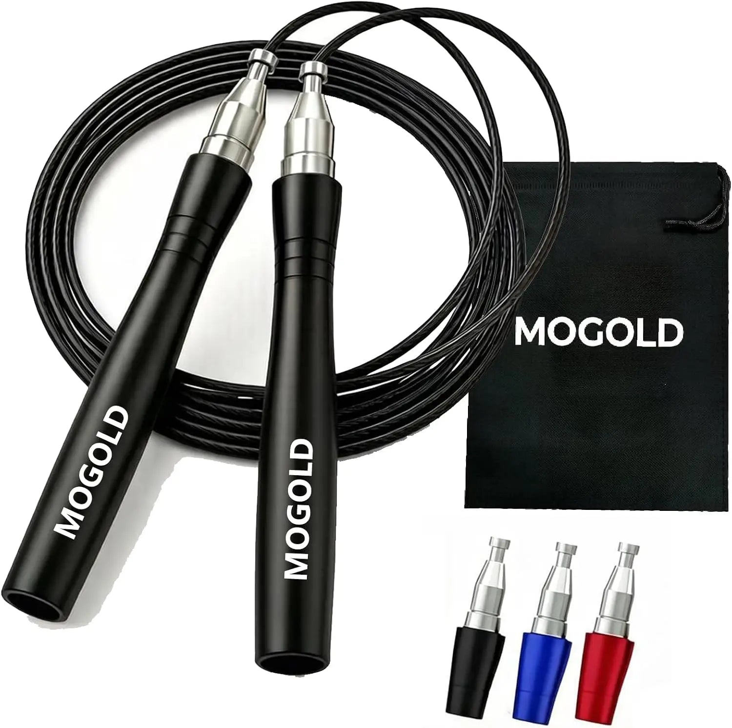 Adjustable Speed Jump Rope – Tangle-Free, Self-Locking for CrossFit, Boxing & Double-Under Workouts