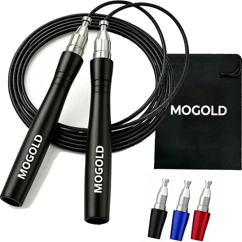 Adjustable Speed Jump Rope – Tangle-Free, Self-Locking for CrossFit, Boxing & Double-Under Workouts
