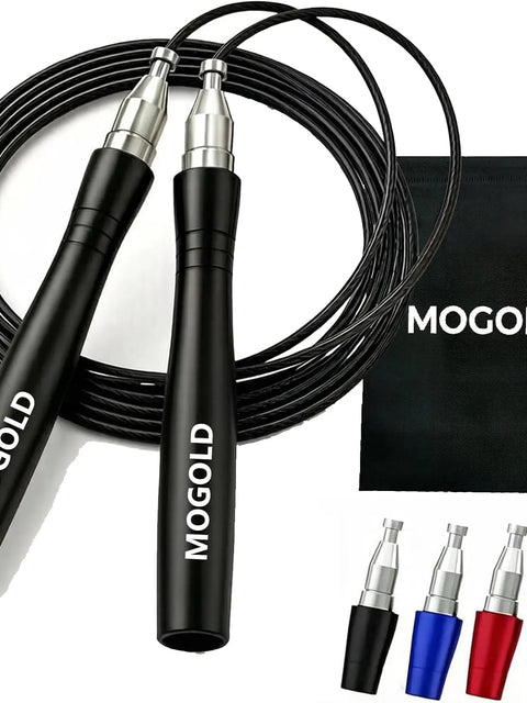 Adjustable Speed Jump Rope – Tangle-Free, Self-Locking for CrossFit, Boxing & Double-Under Workouts