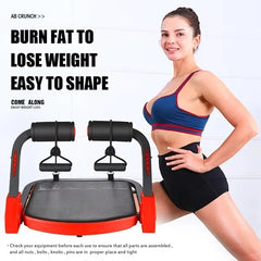 ABS Crunch Machine – Multi-Function Core Trainer with Adjustable Resistance for Body Shaping, Strength & Slimming