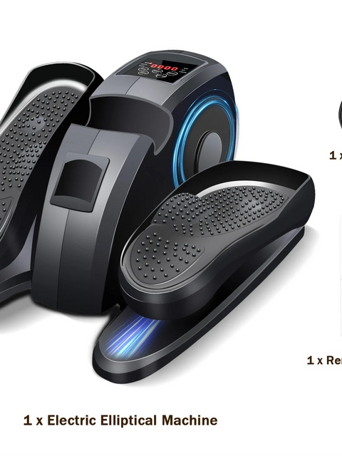 Under-Desk Elliptical Pedal Exerciser with Remote – Quiet Seated Leg Trainer | Cipher Athletics