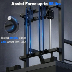 Power Tower Pull Up & Dip Station | 450 LBS Capacity | Home Gym Strength Training