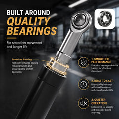 Professional Jump Rope with Ball Bearings | Aluminum Alloy Handles & Adjustable Steel Cable