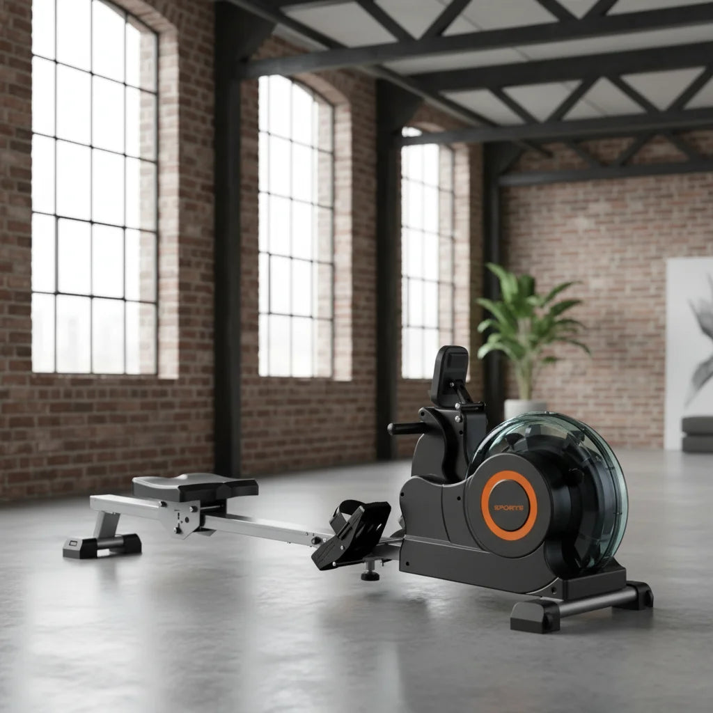 Water Resistance Home Use PVC Rowing Machine