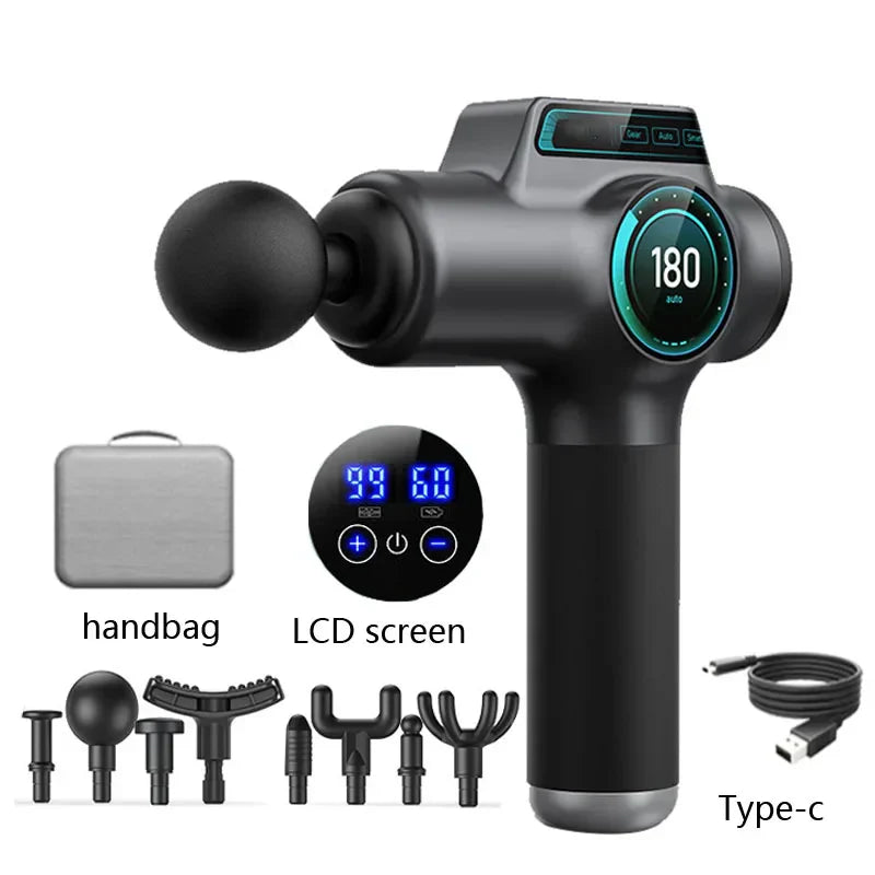 99 Speed Muscle Massage Gun for Neck Back Deep Tissue Percussion Fitness Tool