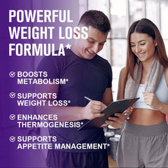 Natural Night Time Fat Burner – Weight Loss Pills for Metabolism, Appetite Suppression & Detox
