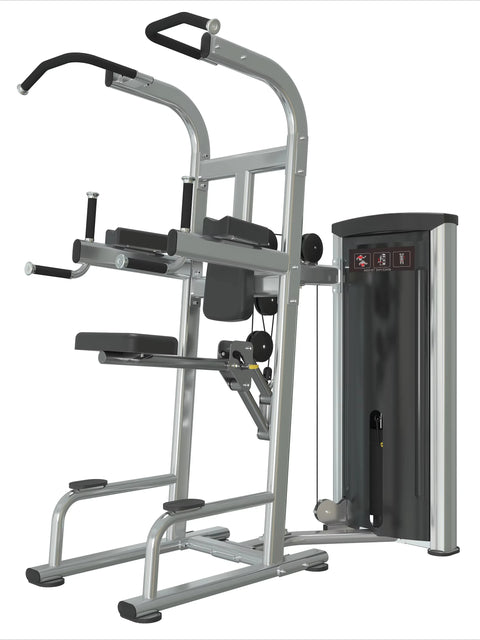 Commercial auxiliary pull-up machine, steel counterweight
