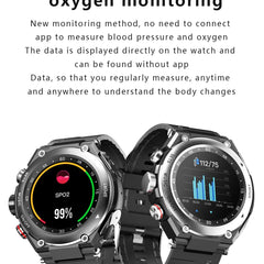 New T92 Smart Watch 2-in-1 TWS Bluetooth Headset Dial Call Local Music Heart Rate Blood Pressure