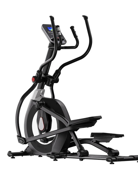 App-Controlled Gym Elliptical Machine 16 Gear Electric Magnetic Cross Trainer LED Screen Fitness Equipment