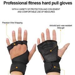 Workout Gloves for Men & Women – Weightlifting, Gym Training, Cycling & Fitness with Wrist & Palm Protection