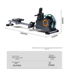 Water Resistance Home Use PVC Rowing Machine