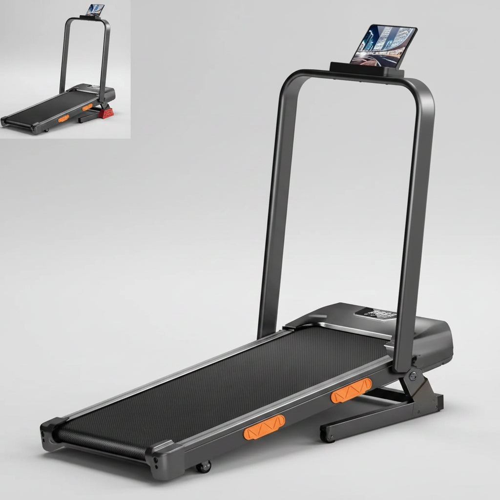 Foldable Walking Pad Treadmill with 15% Incline & 2.5HP Motor | 300 LBS Capacity