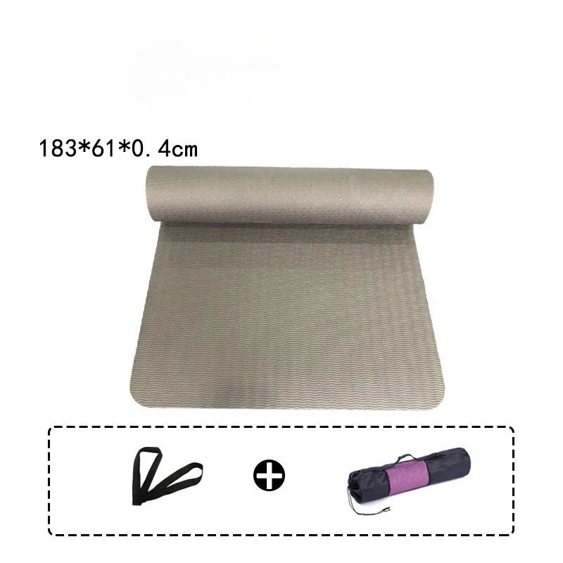 Non-Slip Lightweight Yoga Mat – Shock-Absorbing & Noise-Reducing for Home Gym & Fitness Training