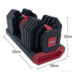 Adjustable Dumbbell Set – Auto-Lock 20-25 kg Home Gym Weight | Cipher Athletics