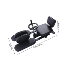 Leg Stretcher Machine – 180° Adjustable Split Stretching Equipment for Flexibility, Hip, Leg & Waist Training, 220 lb Capacity