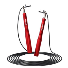 Professional Jump Rope with Ball Bearings | Aluminum Alloy Handles & Adjustable Steel Cable