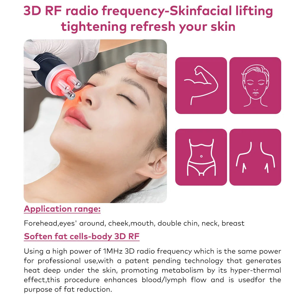 4-in-1 80K Cavitation Ultrasonic Body Slimming Machine | Skin Tightening & Face Lifting