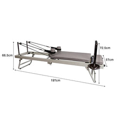 Pilates Reformer Home Gym – Full Body Yoga Bed Fitness Machine (250KG Capacity)