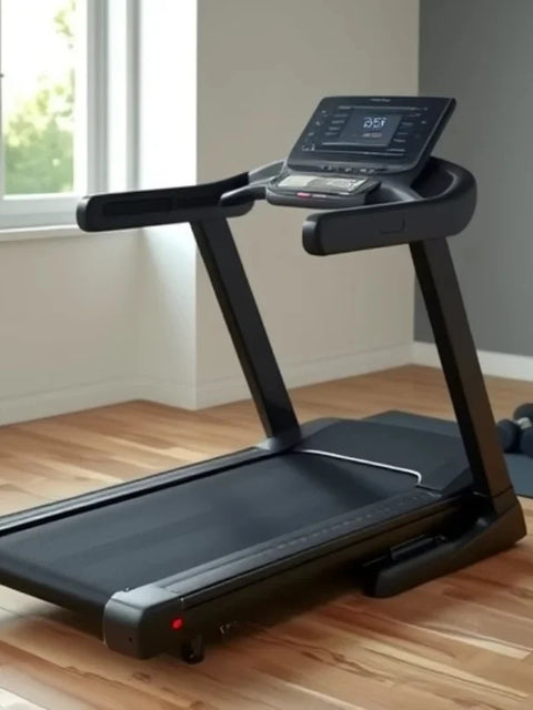 Home Smart Foldable Treadmill Indoor Electric Fitness Equipment with Heart Rate Test for Studio Workouts