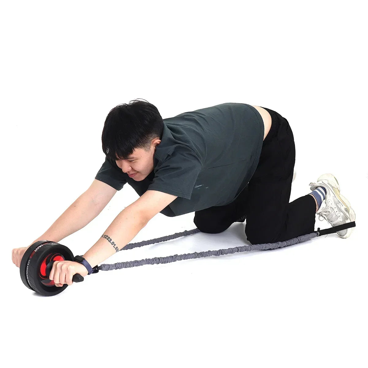 Ab Roller Wheel Kit with Knee Mat | Core & Abdominal Strength Trainer