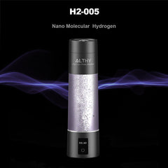 Performance Molecular Hydrogen Water Generator Bottle DuPont SPE&PEM Dual Chamber lonizer + Charging&Time Display