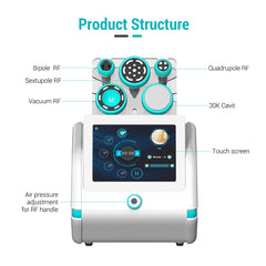 5-in-1 30K Cavitation & RF Body Slimming Machine | Vacuum Skin Tightening & Fat Loss