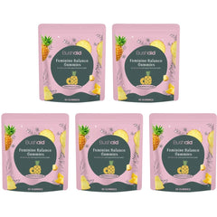 Women's Probiotic Gummies with Lactobacillus Acidophilus, Vitamin C & Pineapple | Feminine Wellness | 60 Gummies
