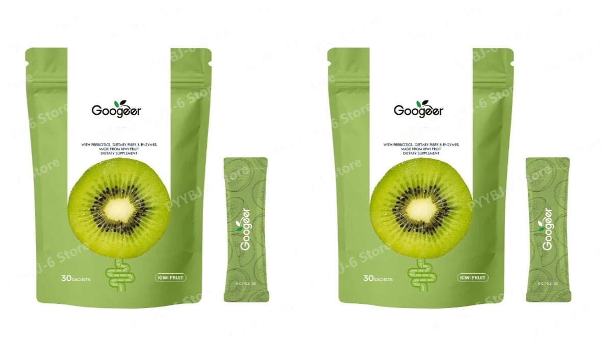 Kiwifruit Powder Sachets with Prebiotics and Enzymes Supports Intestinal Digestion and Bowel Aid, 30 Sachets