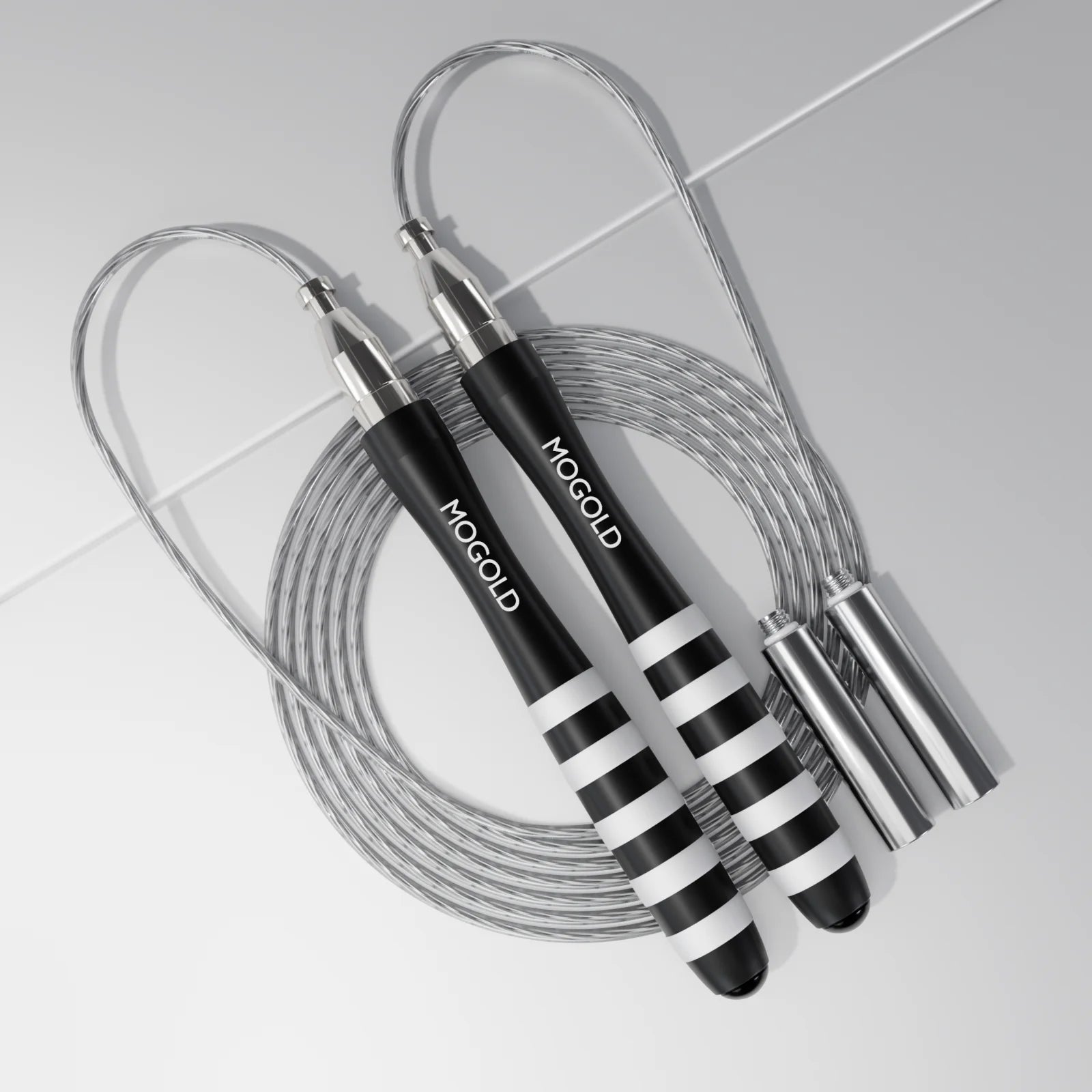 Speed Jump Rope with Ball Bearings – Professional CrossFit & Gym Skipping Rope for Cardio Training