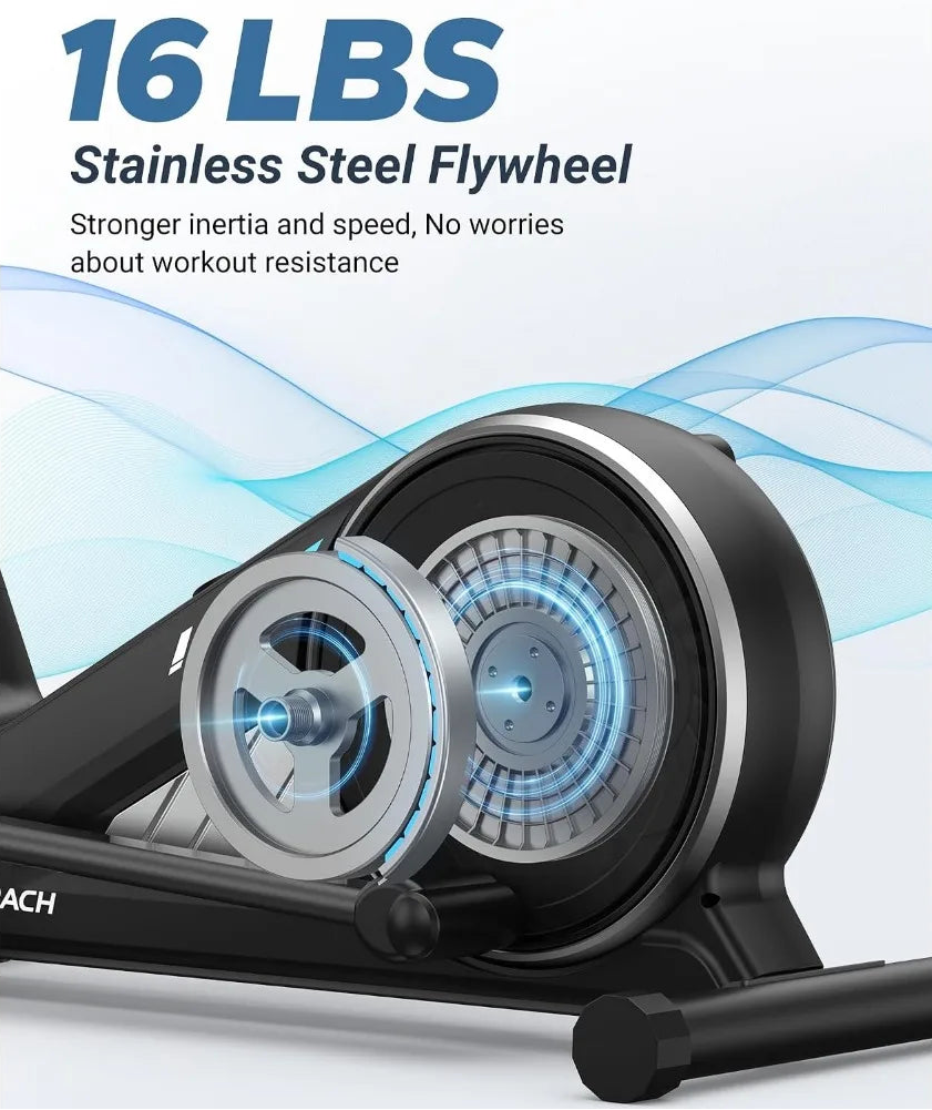 Elliptical Machine – Hyper-Quiet 16-Level Resistance, 350 LB Capacity | Cipher Athletics