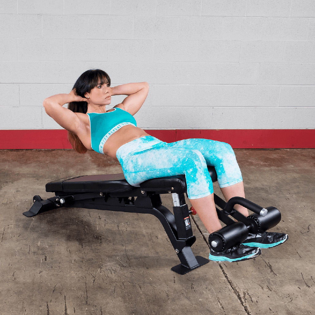 Pro ClubLine SFID425 Adjustable Bench – Flat, Incline & Decline Commercial Weight Bench