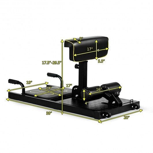 8-in-1 Sissy Squat Machine – Multifunctional Home Gym Trainer for Core, Legs & Glutes