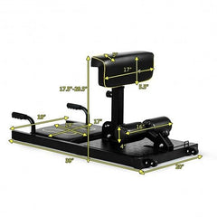 8-in-1 Sissy Squat Machine – Multifunctional Home Gym Trainer for Core, Legs & Glutes