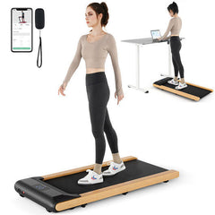 Ultra-Slim Walking Pad Treadmill – 2.25HP Under-Desk Treadmill with App Control