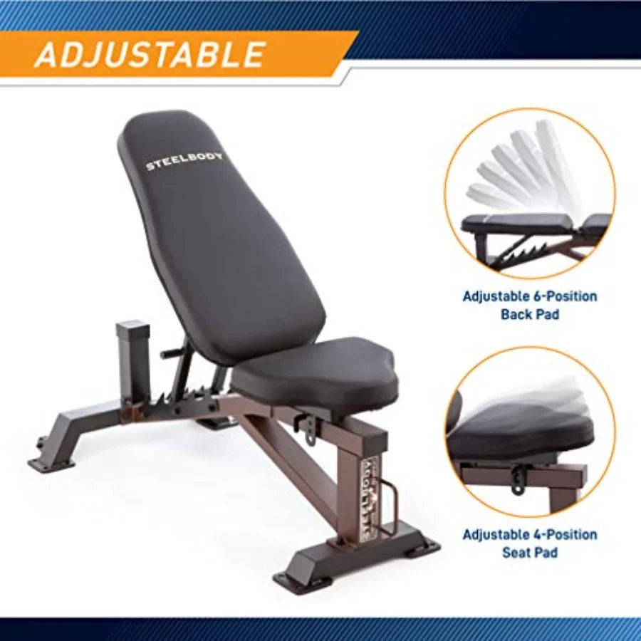 Adjustable Weight Bench – Deluxe Home Gym Bench for Strength Training | Cipher Athletics