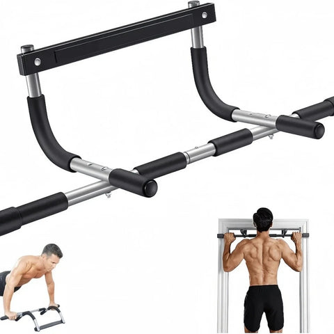 Multi-Grip Doorway Pull-Up Bar