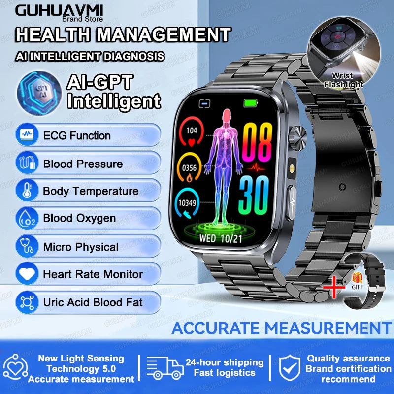 2025 New Accurate ECG Smart Watch