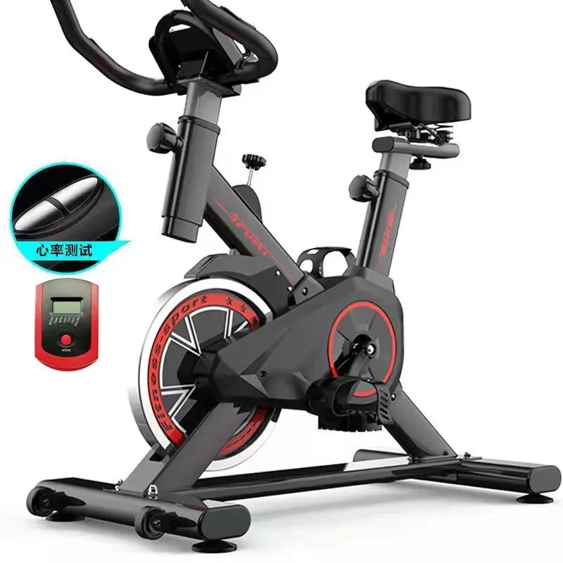 Spinning Bike – Adjustable Indoor Cycling Bike for Cardio & Leg Training