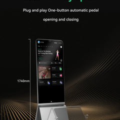 AEKE Integrated Wellness Design Statement 43" Smart Home Gym Fitness Mirror with Touch Screen Wi-Fi Connected Training