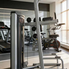 Commercial auxiliary pull-up machine, steel counterweight