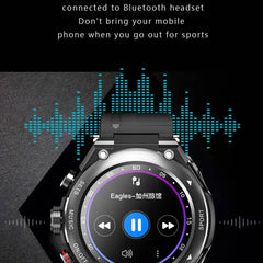New T92 Smart Watch 2-in-1 TWS Bluetooth Headset Dial Call Local Music Heart Rate Blood Pressure