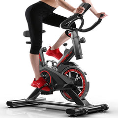 Spinning Bike – Adjustable Indoor Cycling Bike for Cardio & Leg Training