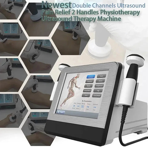 Professional Therapeutic Ultrasound Machine | Physiotherapy & Soft Tissue Relief