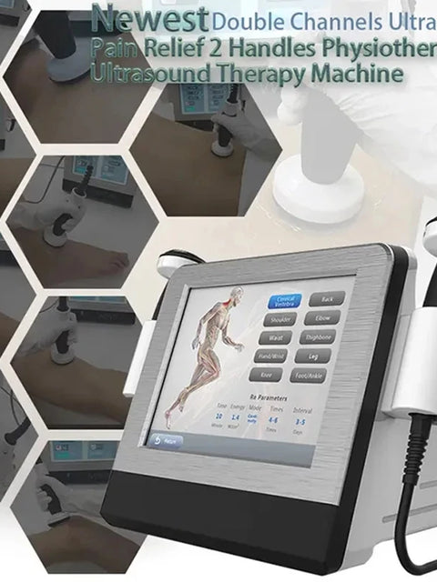 Professional Therapeutic Ultrasound Machine | Physiotherapy & Soft Tissue Relief