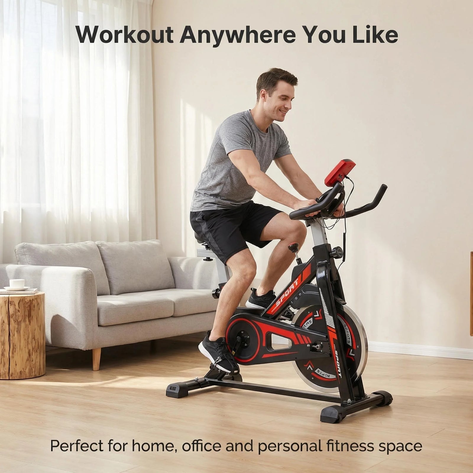 Spinning Para Gimnasio Indoor Exercise Gym Use Equipment Cardio Training