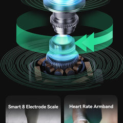 AEKE Integrated Wellness Design Statement 43" Smart Home Gym Fitness Mirror with Touch Screen Wi-Fi Connected Training
