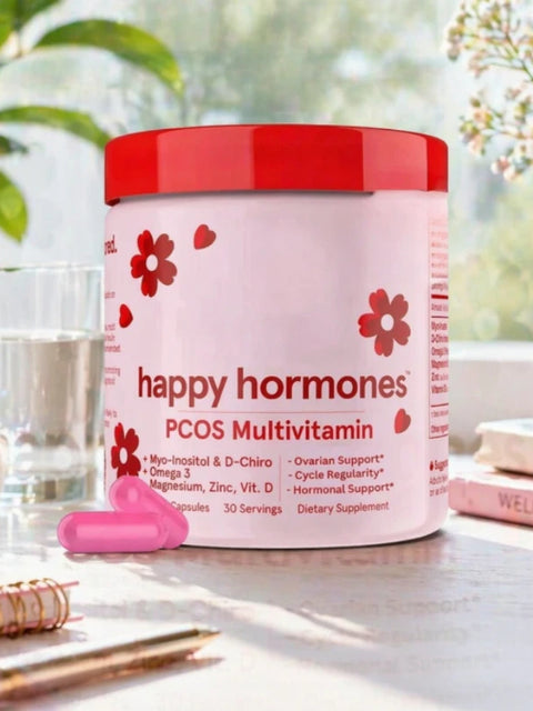 Women's Hormone Balance Capsules | Myo-Inositol & D-Chiro 40:1 + Omega 3, Vitamin D3, Magnesium & Zinc